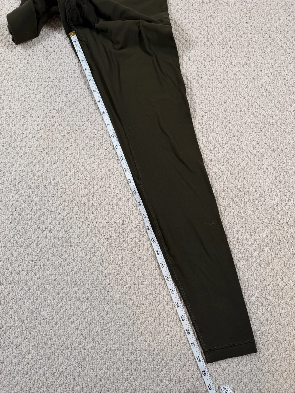 lululemon athletica Olive Green High-Rise Leggings